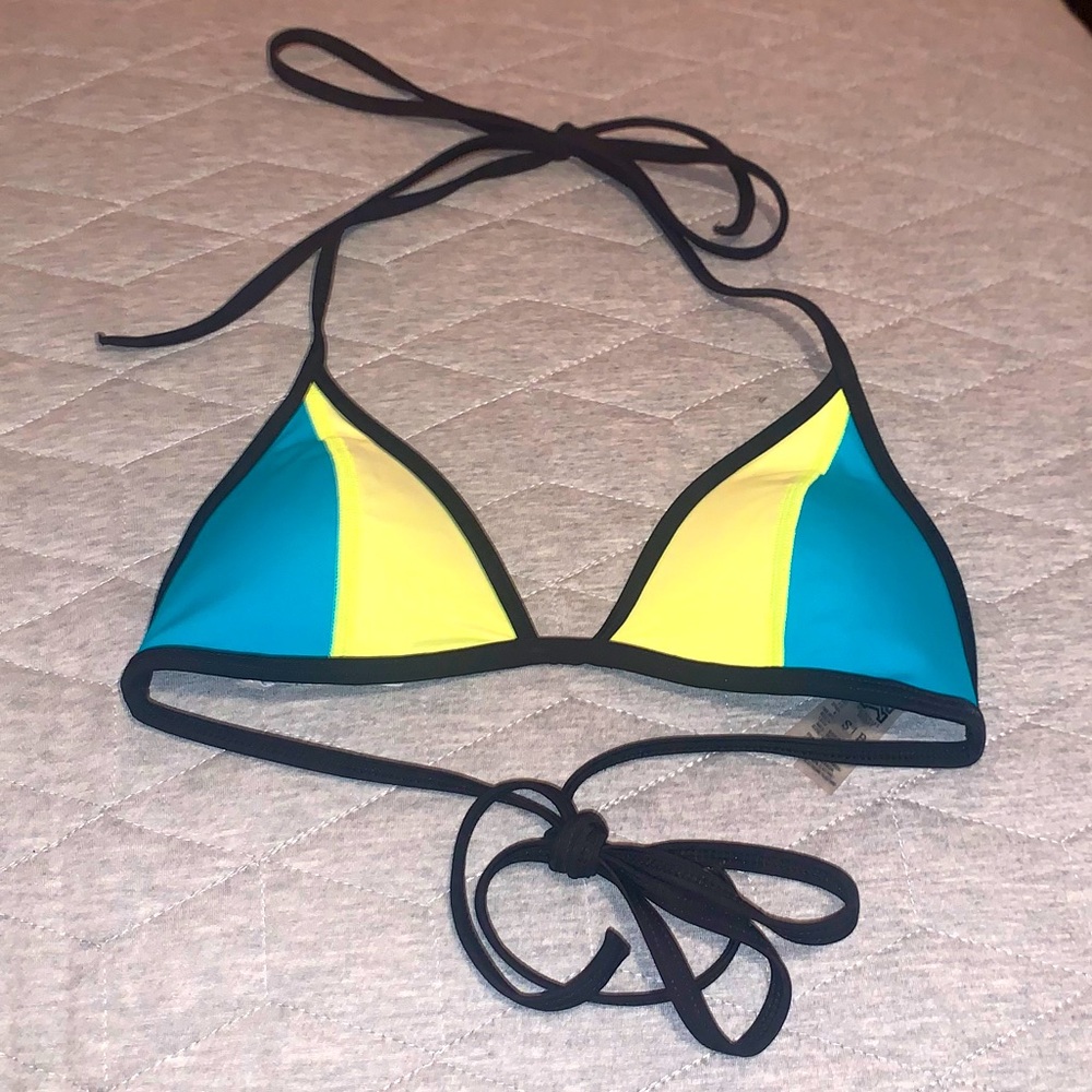 PINK Neon Bikini Top